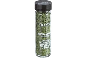 Morton & Bassett Cilantro, 0.3 oz – Non-GMO, Salt-Free, Freshly Dried Herb for Salsas, Soups & Mexican Cuisine