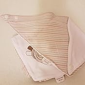 Bandana Neonato In Cotone - Taglia Unica 50-54 Cm Per Protezione Solare - Foto 6