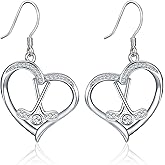 Golf/Tennis Earrings for Women Golf Gifts 925 Sterling Silver Funny Golf Balls New Years Earrings for Women Golf Accessories Womens Golf Sports Dangle Earrings Zircon Jewelry for Women Gifts