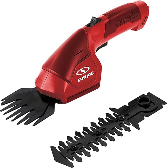 sun joe cordless hedge trimmer