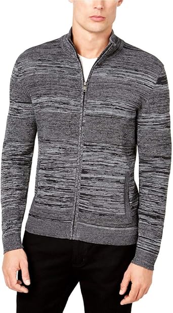 men's sweater with zipper front