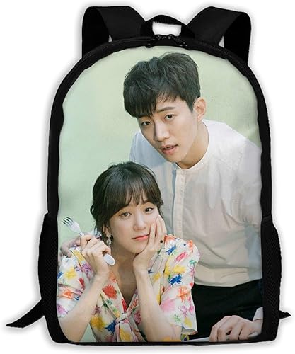 Amazon 男女兼用 韓国ドラマ 8 双肩バッグ バックパック 登山リュック 男女子高校生 デイパック ノートpc収納対応 多機能バッグ 出張 旅行 通学 通勤 防水 大容量 潮流 個性的なリュックサック Bingfone メンズ