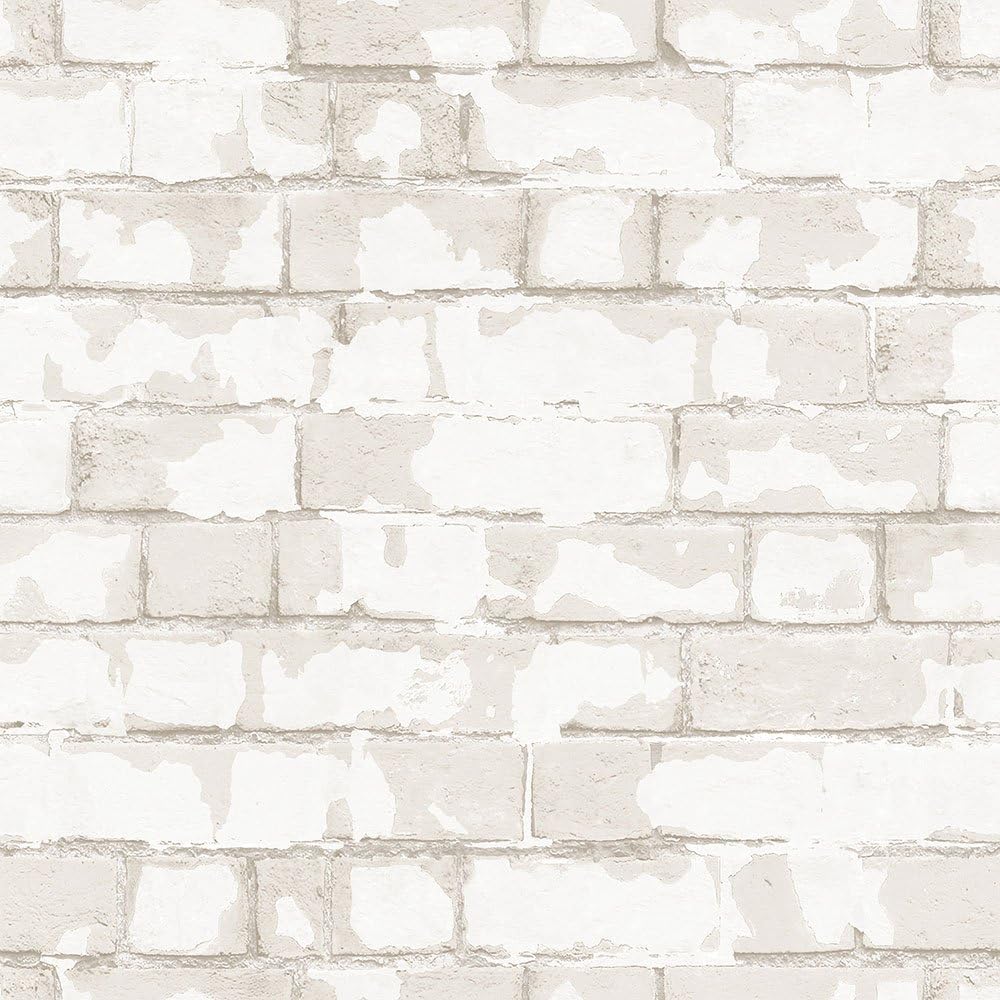 Galerie G56211 Steampunk Wallpaper, White, Full roll (10M x 53 cm)