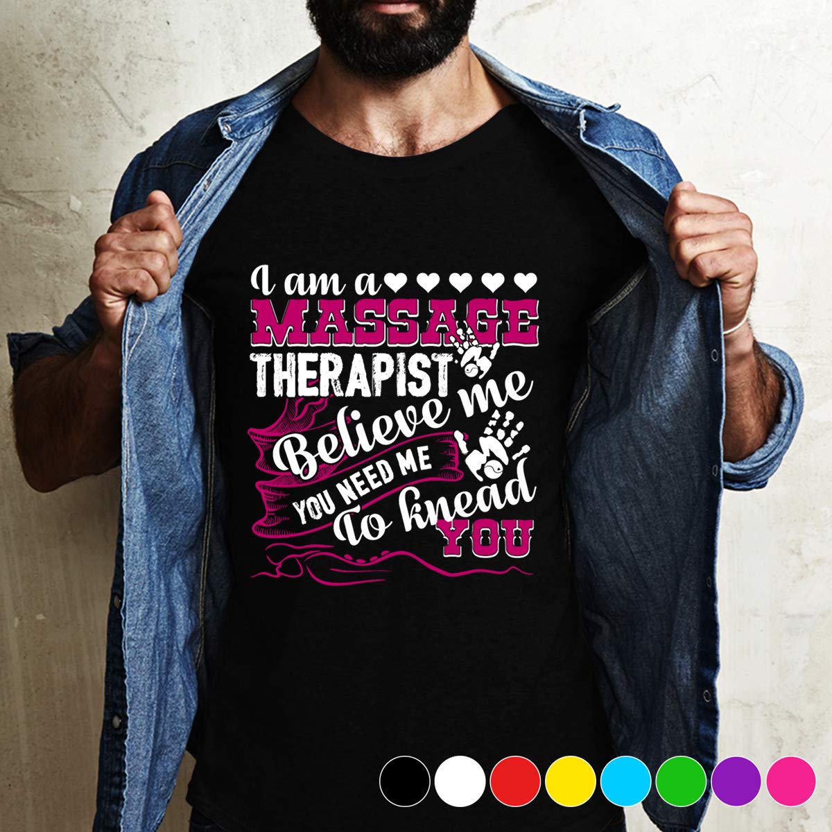 Therapist Massage Therapist Shirt Therapists Helped Her Regain The Use Of Her Fingerss T S