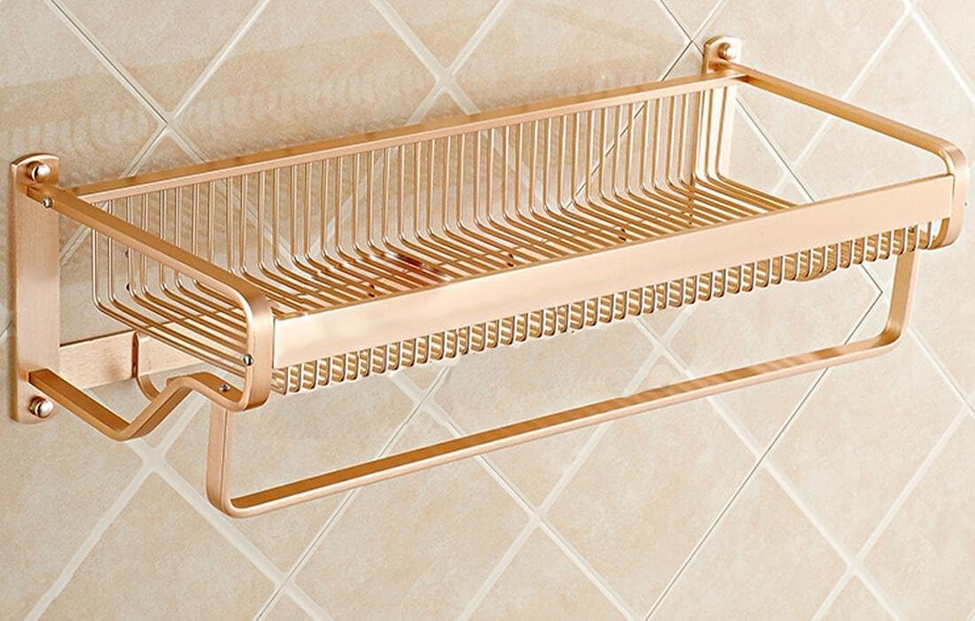 SSBY Space aluminum racks, purchase basket racks, golden belt hook Towel rack
