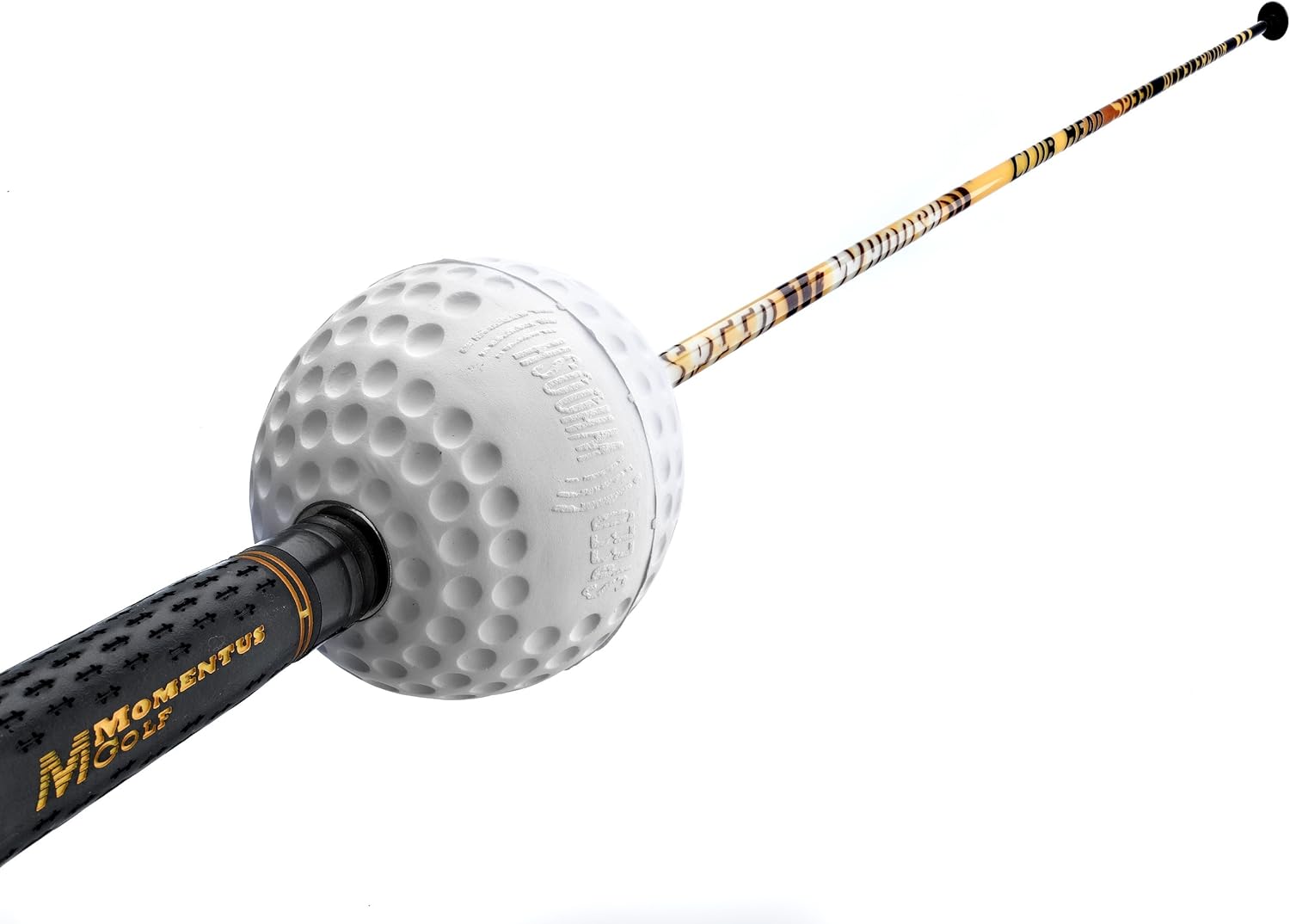 Momentus Golf Men's Speed Whoosh Golf Swing Trainer with Training Grip, Right Hand, Swing