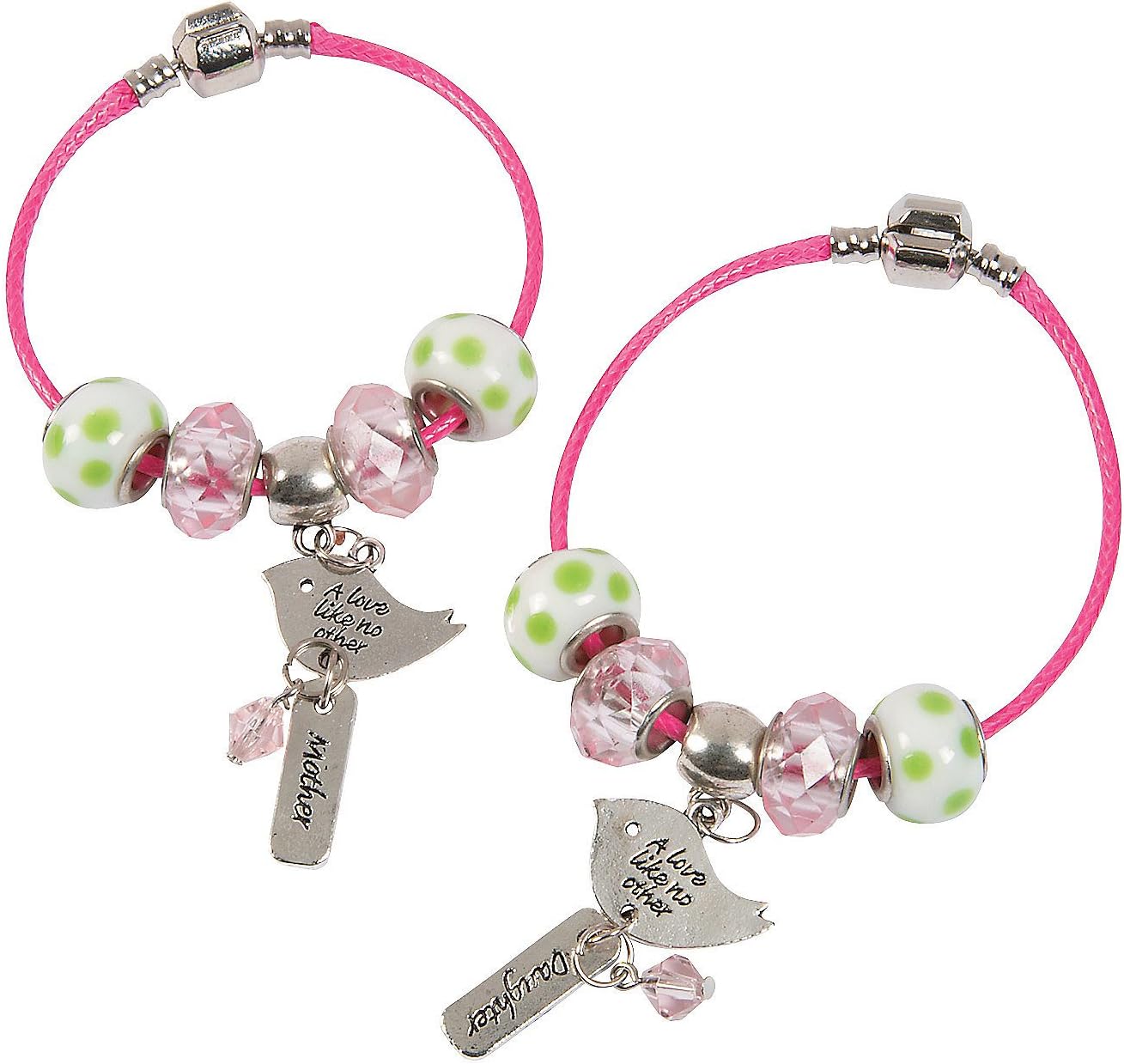 Mother/Daughter Bird Bracelet Craft Kit 