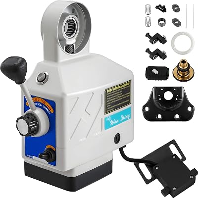 Mophorn Power Feed X-Axis Torque 450 in-lb Power Feed Milling Machine 200RPM Power Table Feed Mill 220V 450 in-lb X-Axis Torque