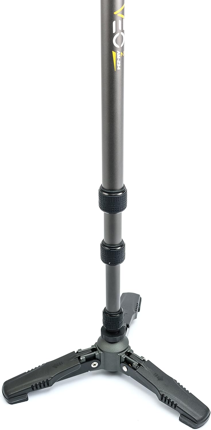 Vanguard VEO 2 AM-234TU Shooting Stick, Tri-Stand Base with Ball Joint, Rotating and Removeable U Shaped Yoke: Sports & Outdoors