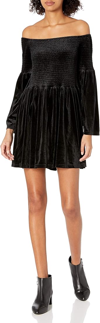 velvet babydoll dress womens