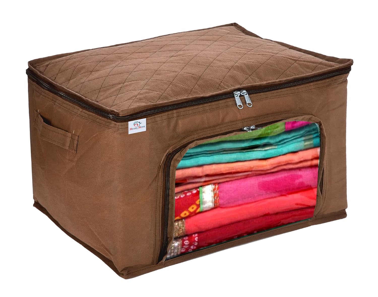 Heart Home Clothing Storage Bags, Under Bed Foldable Organizer, Store