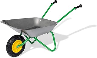 Rolly Toys Metallschubkarre Kinderschubkarre (für Kinder ab 2,5 Jahre, Metallschüssel, belastbar bis 25 kg, Kunststoffgriffe) 271757