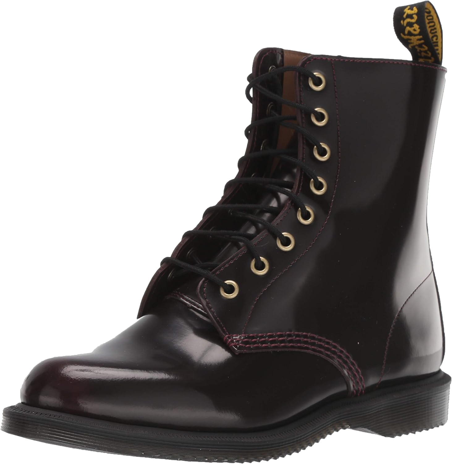 dr martens emmeline refined lace up leather boot
