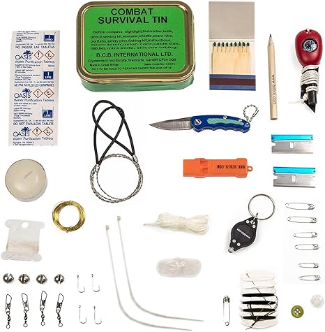 Bushcraft BCB Combat Survival Tin - Kit de Supervivencia: Amazon.es: Deportes y aire libre