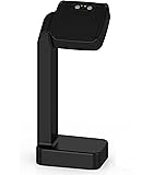 Pebble Time Stand Charger Cradle, XIEMIN Replacement USB Charging Station Matte Surface Dock for Pebble Time Watch (Black)