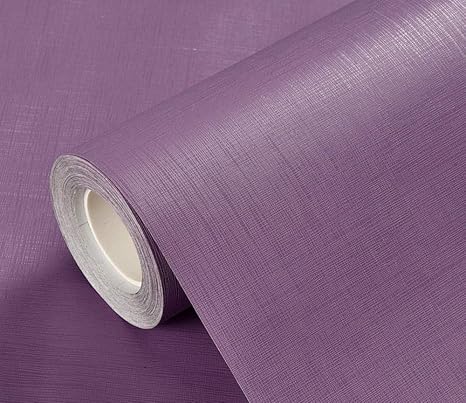 Amazon 壁紙 リメイクシート 壁紙 補修 シール 壁紙 のり 壁紙シート 壁紙シール はがせる おしゃれ大学生寮の壁紙ins森の寝室無地の壁紙 自己接着寝室の赤い壁紙自己接着キャンディーカラー 紫の 60cm 5m Diy 工具 ガーデン