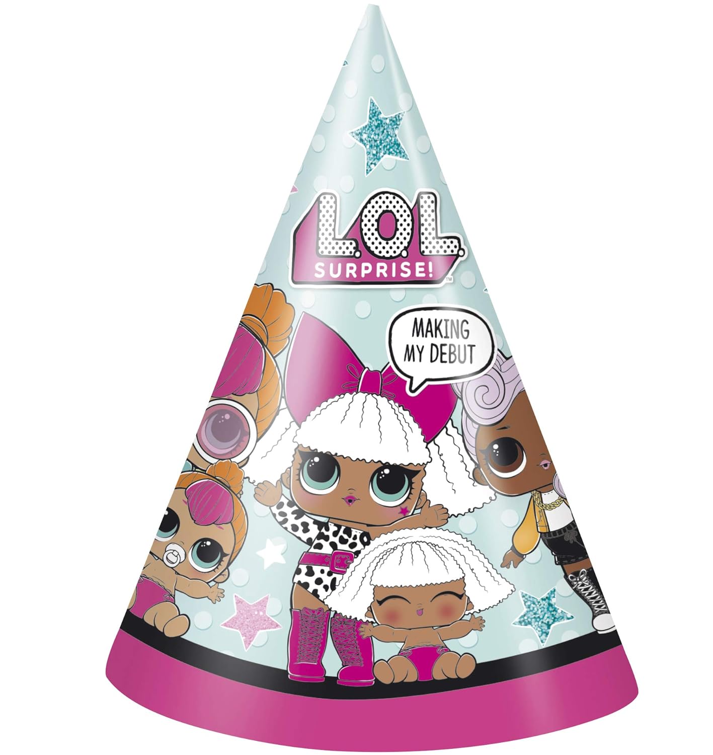 Party Packs Toys & Games 84 Piece LOL Party Decorations Kit with LOL