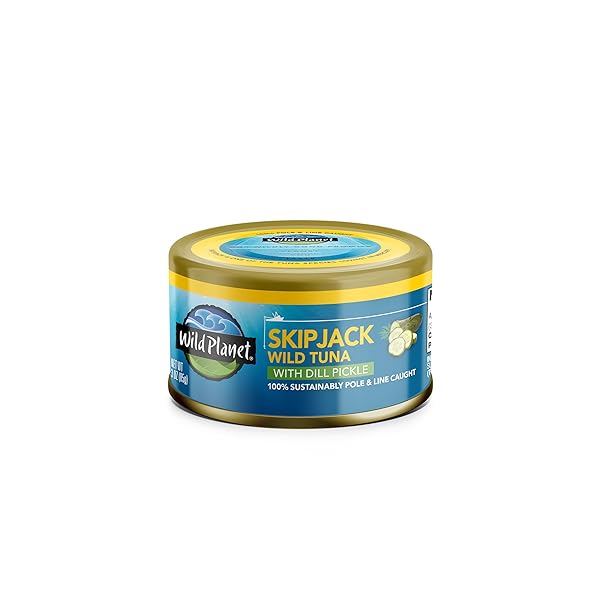 WILD PLANET WILD SKIPJACK TUNA WITH DILL PICKLE...