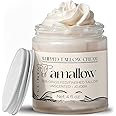 Amallow 100% Grass Fed Beef Tallow for Skin Care - Face + Body - Whipped Moisturizer for Sensitive Skin - Natural Lotion, 4 FL. oz. (Unscented + Jojoba Oil)