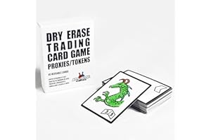 Apostrophe Games Dry Erase MTG Tokens Set of 40 Cards – Reusable Proxies/Tokens for Trading Card Games - Stocking Stuffers