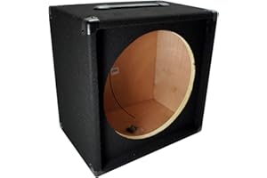 American Sound Connection Electric Guitar 1X15 Empty 15" Speaker Carpet Cabinet Enclosure Box 1/4" Jack
