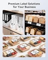 NIIMBOT B1 Label Maker 2 Inch Bluetooth Thermal Printer with 3 Rolls Labels view 5