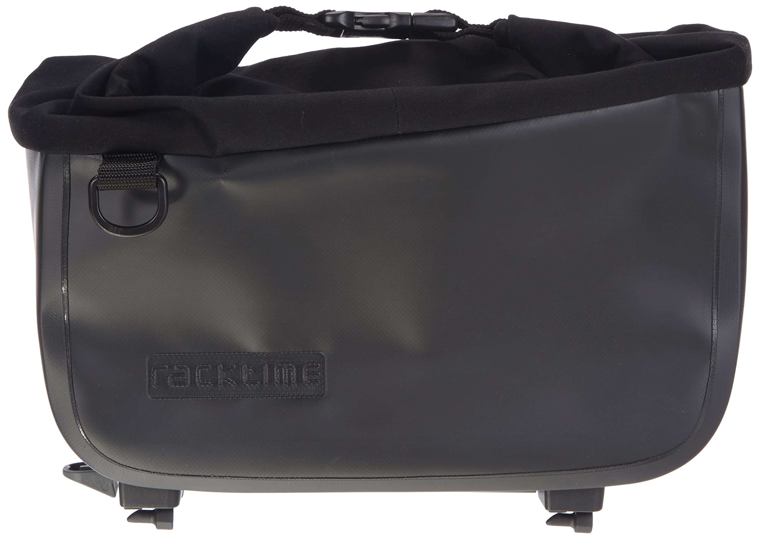 Racktime Unisex - Adult Yves Wd Pannier Rack Bag, Black, One Size