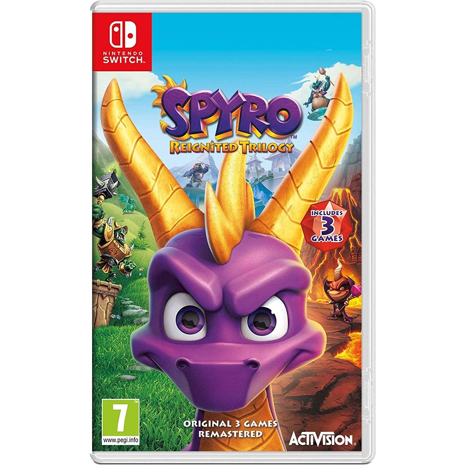 NSW SPYRO REIGNITED TRILOGY (ENGLISH) (ASIA) [video game] [video game] (Non-US Version) (Renewed)