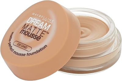Maybelline Dream Matte Mousse Foundation 030 Sand 18ml Lightweight Matte Finish