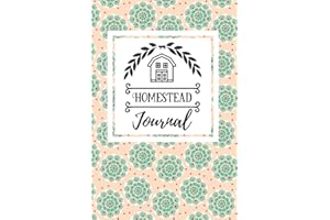 Homestead Journal: Homesteading Gift Journal Book - Blank Lined Journal Notebook Diary for Women - Farm Girl Gift