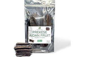 Herb To Body Prekese Aidan Fruit Organic - 5 Whole Pods, Tetrapleura Tetraptera, African Dried Herbs for Herbal Tea and Seasoning, Aidan Fruit from Ghana