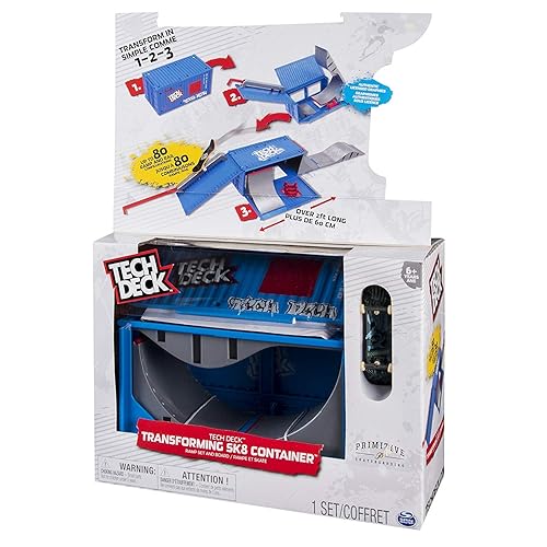 Tech Deck Container Skatepark Tech Deck Transforming SK8 Container