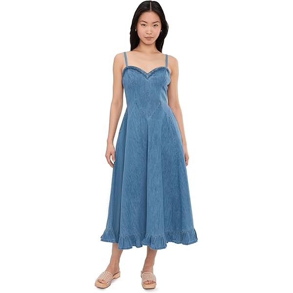 Free People Womens Falling Sun Midi Dress Syrah SM (Women's 4-6) One Size  at Amazon Women's Clothing store