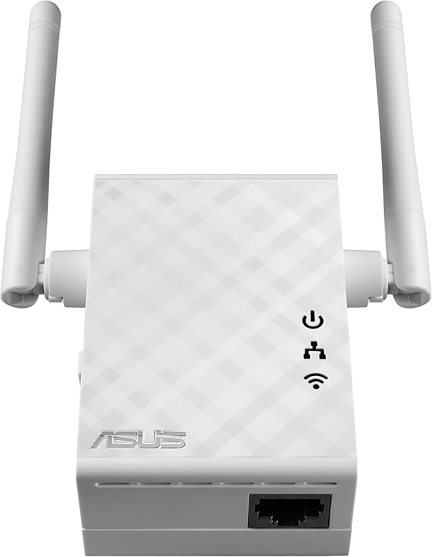 RP-N12 - Répéteur Wi-FI Extender Wi-FI ASUS N 300 - Compatible Box Orange - Bouygues Télécom - SFR - Freebox - Routeurs Toutes Marques