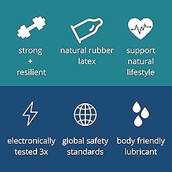 GLYDE Maxi - XL Fit Condoms - 12 Count