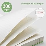 EMSHOI A4 Notebook 300 Pages Wirebound 100gsm Green 21x28.5cm view 3