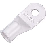 SELTERM UL Listed Marine Grade Wire Lugs, Battery Cable Ends, Tinned Copper Eyelets, Tubular Ring Terminals, Closed End Crimp