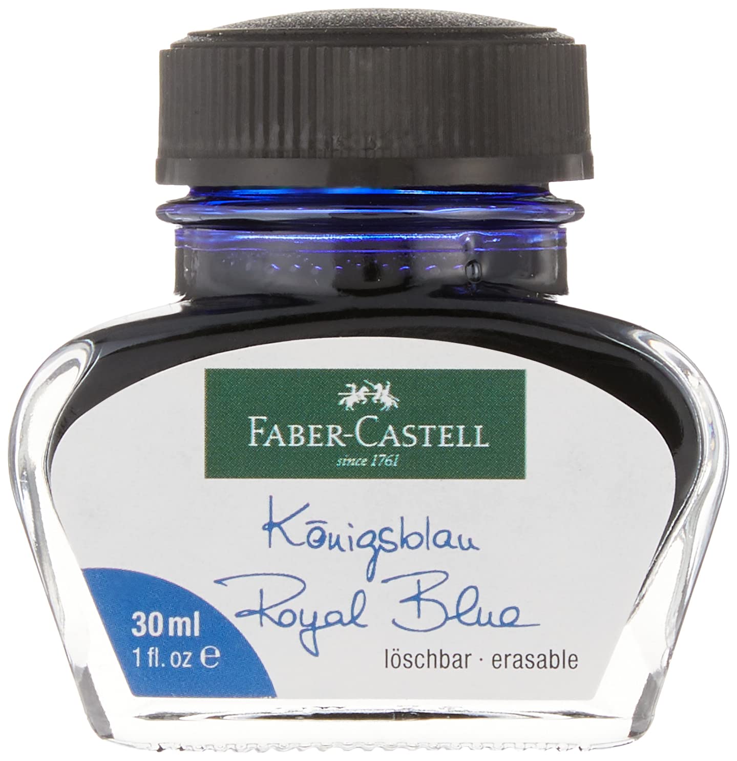 Faber-Castell 149839 Ink Bottle Washable 30 ml Royal Blue