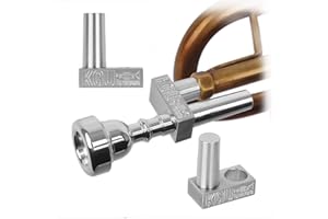 Trumpet Embouchure Trainer - T.E.T. KGUBrass. Lip Buzzing Tool for Trumpet Practice, warm-ups and exercises, Aluminium Embouchure Training Device For Trumpeters