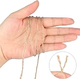 jijAcraft 100M Jute Twine String Natural 2 Ply Craft Garden Tie Rope view 3