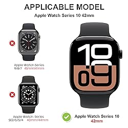 Diruite 2-Pack Apple Watch Series 11/10 42mm Case