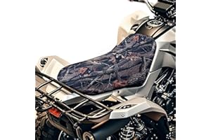 Qiyupavto 23×10 Inch Tree Branches ATV Seat Cover Protector 4-Wheeler Seat Cushion Waterproof Polyester, Universal Fit for Po