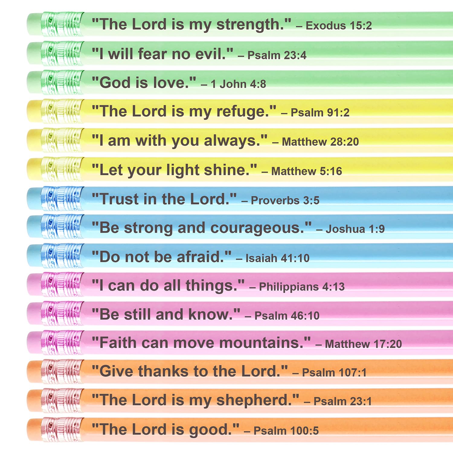 Photo 1 of GIFTSFARM Christian Gifts for Women Faith, Inspirational Gifts for Women, Bible Verse Pencils, Mom Gifts Graduation Gift, Cute Pastel Pencils, Birthday Gifts for Women, Bible Study Supplies