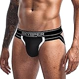 SKYSPER Mens Jockstrap Underwear Jock Straps Male