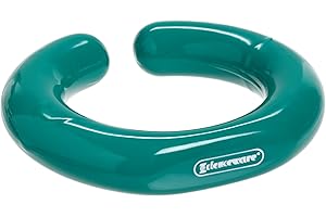 Bel-Art “C”-Shape Open 2.0lb Lead Ring Flask Weight with Vikem Vinyl Coating; for 1000-4000ml Flasks (F18308-4000)