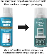 Rust-Oleum Frosted Glass Spray Paint 400ml Interior Use view 3