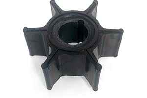 KUNOANZ Water Pump Impeller For Nissan Tohatsu 6 8 9.8 HP Outboard 3B2650211 3B2650210 3B2650211M Mercury 47-8037481 Johnson Evinrude 5040525 Sierra 18-8920 3B2-65021-0 3B2-65021-1 3B2-65021-1M 8M0214945