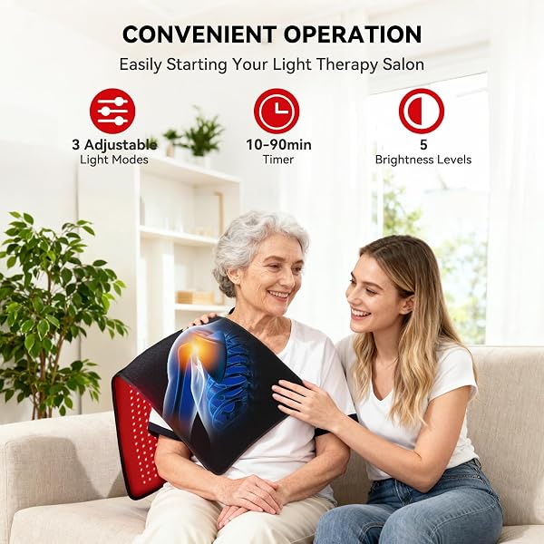 RED LIGHT THERAPY MAT FOR FULL BODY, 29″*12″ RED LIGHT THERAPY MAT WITH 340 LEDS AND CONTROLLER, 660NM&850NM NEAR INFRARED LIGHT THERAPY, 3IN1 LEDS LIGHT BLANKET FOR BACK WAIST BELLY JOINT MUSCLE