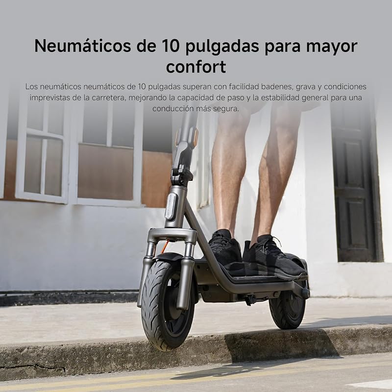 Scooter 6 Lite, suspensão dupla dianteira, autonomia de 25 km, pneus de 10 polegadas, tambor dianteiro e travões traseiros E-ABS, dobrável, aprovado para estrada, certificado DGT