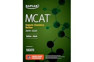 MCAT Organic Chemistry Review 2019-2020: Online + Book (Kaplan Test Prep)